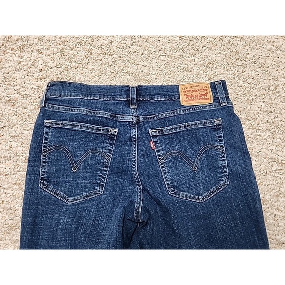 Levi's 29 Boyfriend Jeans Blue Denim Stretch Women's Fits 30x27 - Picture 5 of 15